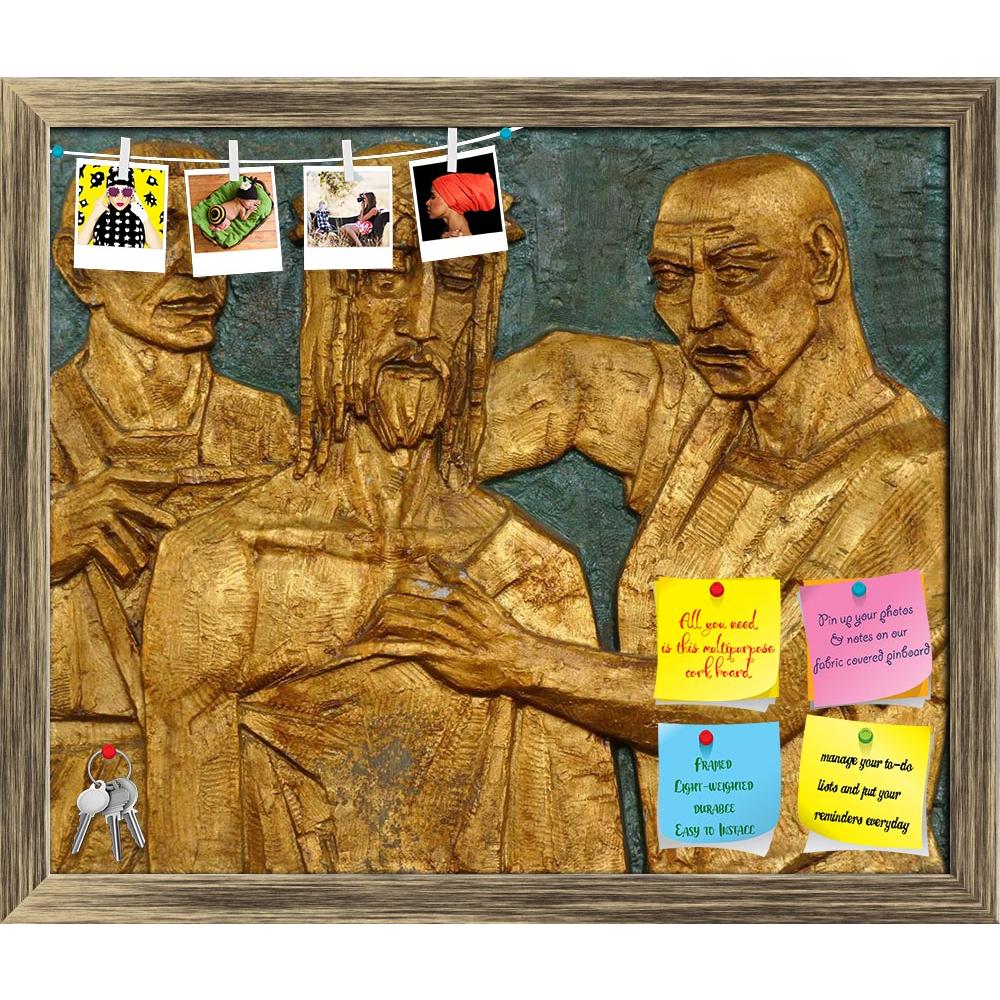 ArtzFolio 10th Station Of Cross Jesus Stripped Of His Garments Printed Bulletin Board Notice Pin Board Soft Board | Framed-Bulletin Boards Framed-AZSAO6508504BLB_FR_L-Image Code 5000170 Vishnu Image Folio Pvt Ltd, IC 5000170, ArtzFolio, Bulletin Boards Framed, Religious, Photography, 10th, station, of, cross, jesus, stripped, his, garments, printed, bulletin, board, notice, pin, soft, framed, pin up board, push pin board, extra large cork board, big pin board, notice board, small bulletin board, cork board,