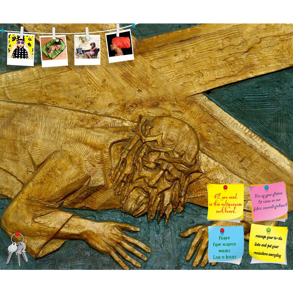 ArtzFolio 7th Station Of Cross Jesus Falls The Second Time D1 Printed Bulletin Board Notice Pin Board Soft Board | Frameless-Bulletin Boards Frameless-AZSAO6510515BLB_FL_L-Image Code 5000172 Vishnu Image Folio Pvt Ltd, IC 5000172, ArtzFolio, Bulletin Boards Frameless, Religious, Photography, 7th, station, of, cross, jesus, falls, the, second, time, d1, printed, bulletin, board, notice, pin, soft, frameless, pin up board, push pin board, extra large cork board, big pin board, notice board, small bulletin boa