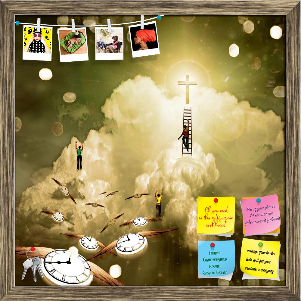 ArtzFolio Climb To Enlightenment Printed Bulletin Board Notice Pin Board Soft Board | Framed-Bulletin Boards Framed-AZSAO6851013BLB_FR_L-Image Code 5000180 Vishnu Image Folio Pvt Ltd, IC 5000180, ArtzFolio, Bulletin Boards Framed, Surrealism, Digital Art, climb, to, enlightenment, printed, bulletin, board, notice, pin, soft, framed, pin up board, push pin board, extra large cork board, big pin board, notice board, small bulletin board, cork board, wall notice board, giant cork board, bulletin board, office 