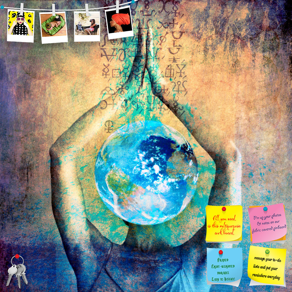 ArtzFolio Female Earth Ilustration With Alchemical Signs Printed Bulletin Board Notice Pin Board Soft Board | Frameless-Bulletin Boards Frameless-AZSAO6892822BLB_FL_L-Image Code 5000181 Vishnu Image Folio Pvt Ltd, IC 5000181, ArtzFolio, Bulletin Boards Frameless, Traditional, Vintage, Fine Art Reprint, female, earth, ilustration, with, alchemical, signs, printed, bulletin, board, notice, pin, soft, frameless, pin up board, push pin board, extra large cork board, big pin board, notice board, small bulletin b