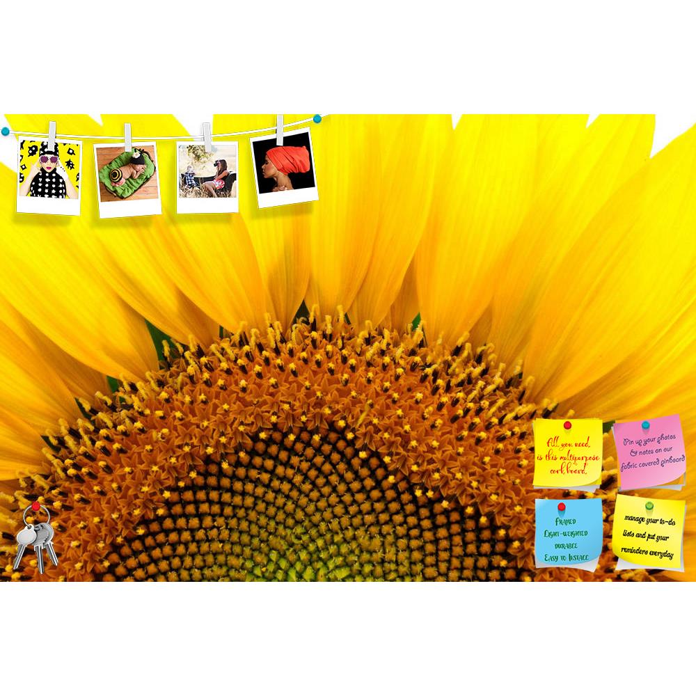 ArtzFolio Sunflower D2 Printed Bulletin Board Notice Pin Board Soft Board | Frameless-Bulletin Boards Frameless-AZSAO7364024BLB_FL_L-Image Code 5000201 Vishnu Image Folio Pvt Ltd, IC 5000201, ArtzFolio, Bulletin Boards Frameless, Floral, Photography, sunflower, d2, printed, bulletin, board, notice, pin, soft, frameless, pin up board, push pin board, extra large cork board, big pin board, notice board, small bulletin board, cork board, wall notice board, giant cork board, bulletin board, office notice board,