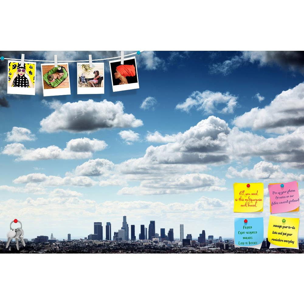 ArtzFolio Downtown Los Angeles Skyline, USA Printed Bulletin Board Notice Pin Board Soft Board | Frameless-Bulletin Boards Frameless-AZSAO7412014BLB_FL_L-Image Code 5000203 Vishnu Image Folio Pvt Ltd, IC 5000203, ArtzFolio, Bulletin Boards Frameless, Landscapes, Places, Photography, downtown, los, angeles, skyline, usa, printed, bulletin, board, notice, pin, soft, frameless, under, blue, sky, scenic, fluffy, clouds, city, cityscape, landmark, travel, horizon, horizontal, view, vista, california, wide, angle