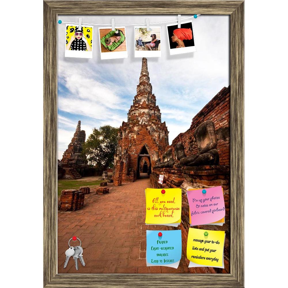 ArtzFolio Ruin Stupa Thailand Printed Bulletin Board Notice Pin Board Soft Board | Framed-Bulletin Boards Framed-AZSAO7412566BLB_FR_L-Image Code 5000204 Vishnu Image Folio Pvt Ltd, IC 5000204, ArtzFolio, Bulletin Boards Framed, Places, Religious, Photography, ruin, stupa, thailand, printed, bulletin, board, notice, pin, soft, framed, pin up board, push pin board, extra large cork board, big pin board, notice board, small bulletin board, cork board, wall notice board, giant cork board, bulletin board, office