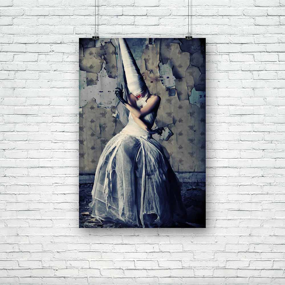 Twilight Girl In Dress D1 Unframed Paper Poster-Paper Posters Unframed-POS_UN-IC 5000208 IC 5000208, Adult, Black and White, Cinema, Fantasy, Fashion, Gothic, Movies, People, Television, TV Series, White, twilight, girl, in, dress, d1, unframed, paper, poster, bandage, bizarre, blood, bloody, bride, clothes, costume, cruel, dark, death, demon, devil, evil, eyes, face, fear, female, ghost, gloomy, halloween, hell, horror, indoor, lips, mask, movie, mystery, nightmare, person, posing, satanic, scary, terrify,