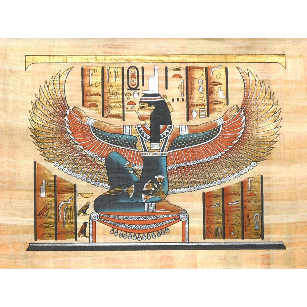 Papyrus From Egypt Canvas Painting Synthetic Frame-Paintings MDF Framing-AFF_FR-IC 5000213 IC 5000213, African, Culture, Ethnic, Eygptian, Religion, Religious, Traditional, Tribal, World Culture, papyrus, from, egypt, canvas, painting, synthetic, frame, isis, goddess, africa, arabia, cairo, cave, hathor, hieroglyph, hieroglyphics, image, old, osiris, painted, pharaoh, queen, scribe, temple, artzfolio, wall decor for living room, wall frames for living room, frames for living room, wall art, canvas painting,