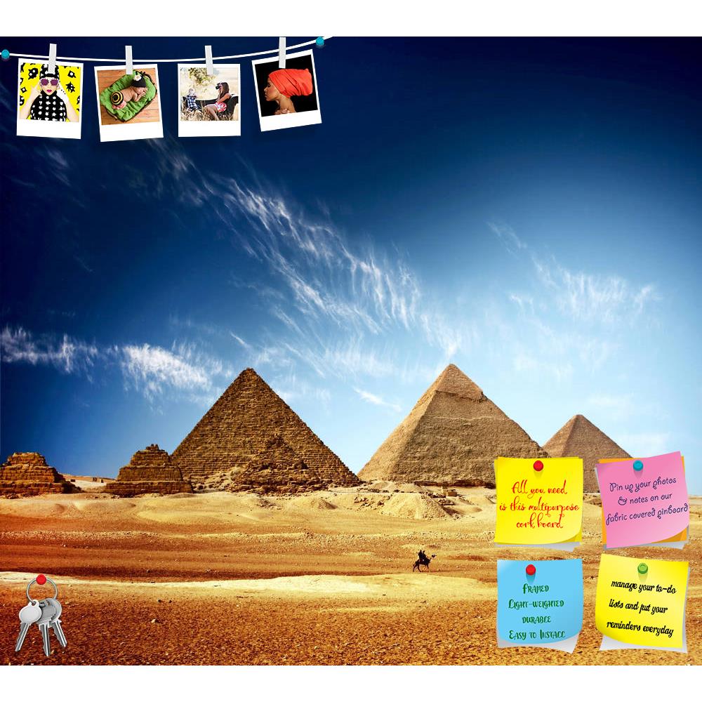 ArtzFolio Giza Valley With Great Pyramids Printed Bulletin Board Notice Pin Board Soft Board | Frameless-Bulletin Boards Frameless-AZSAO7634683BLB_FL_L-Image Code 5000214 Vishnu Image Folio Pvt Ltd, IC 5000214, ArtzFolio, Bulletin Boards Frameless, Places, Photography, giza, valley, with, great, pyramids, printed, bulletin, board, notice, pin, soft, frameless, blue, sky, clouds, pin up board, push pin board, extra large cork board, big pin board, notice board, small bulletin board, cork board, wall notice b