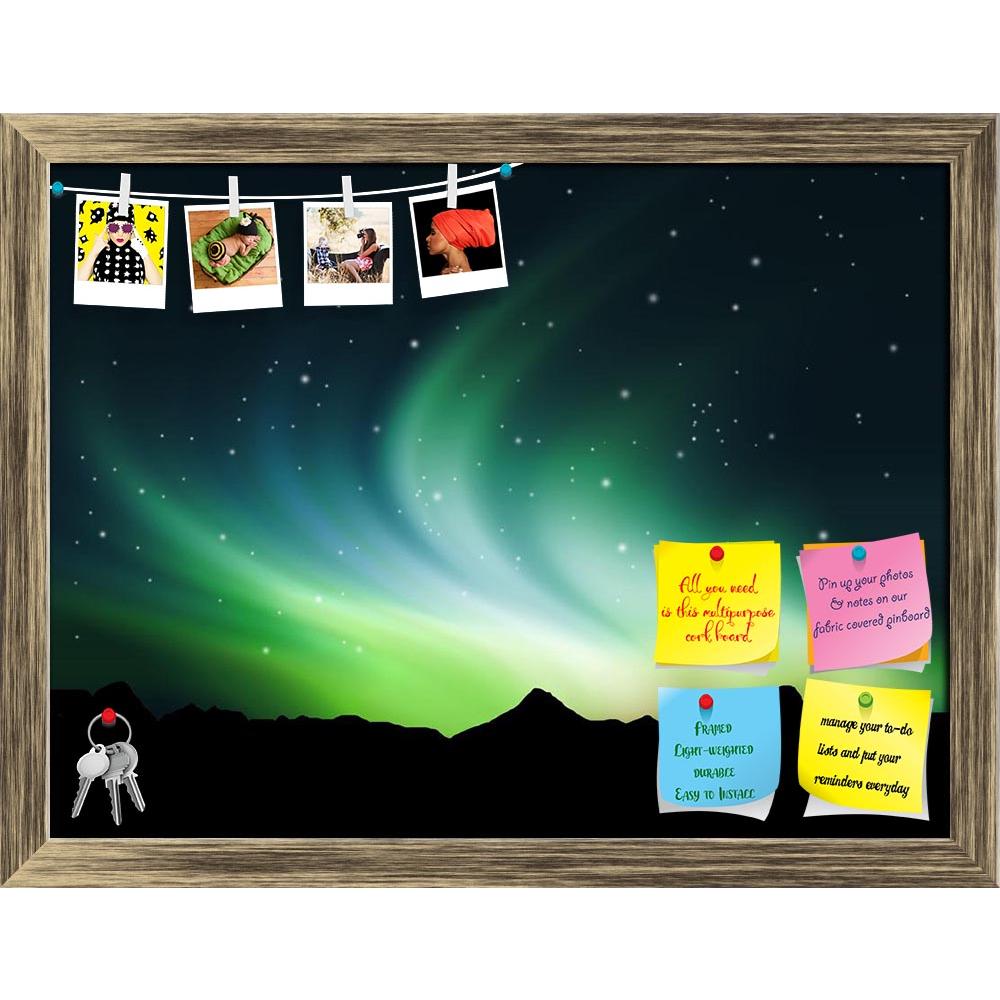 ArtzFolio Northern Lights In The Sky Printed Bulletin Board Notice Pin Board Soft Board | Framed-Bulletin Boards Framed-AZSAO7685245BLB_FR_L-Image Code 5000217 Vishnu Image Folio Pvt Ltd, IC 5000217, ArtzFolio, Bulletin Boards Framed, Landscapes, Places, Photography, northern, lights, in, the, sky, printed, bulletin, board, notice, pin, soft, framed, background, showing, aurora, polaris, light, landscape, tree, nature, clouds, borealis, leaf, pin up board, push pin board, extra large cork board, big pin boa