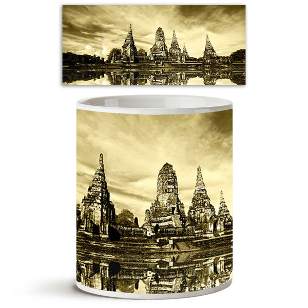 Ruin Temple In Thailand Ceramic Coffee Tea Mug Inside White-Coffee Mugs--IC 5000229 IC 5000229, Ancient, Architecture, Art and Paintings, Asian, Automobiles, Buddhism, Chinese, Cities, City Views, Culture, Ethnic, God Buddha, Historical, Individuals, Landscapes, Marble and Stone, Medieval, People, Portraits, Religion, Religious, Scenic, Signs and Symbols, Skylines, Symbols, Traditional, Transportation, Travel, Tribal, Vehicles, Vintage, World Culture, ruin, temple, in, thailand, ceramic, coffee, tea, mug, i