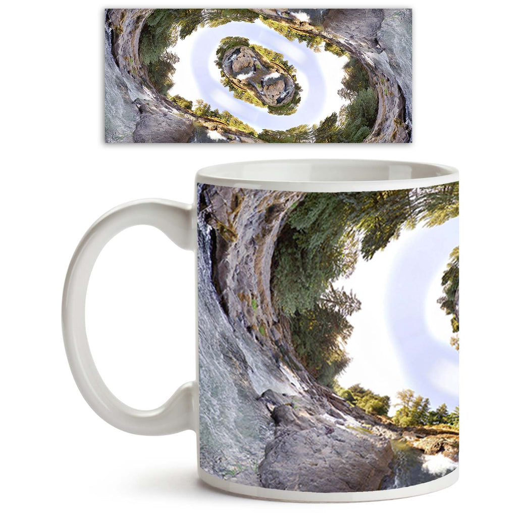 Earhtly Rocky River With Trees & Sky Ceramic Coffee Tea Mug Inside White-Coffee Mugs--IC 5000230 IC 5000230, Abstract Expressionism, Abstracts, Astronomy, Automobiles, Cosmology, God Ram, Hinduism, Landscapes, Nature, Panorama, Scenic, Semi Abstract, Signs and Symbols, Space, Symbols, Transportation, Travel, Vehicles, earhtly, rocky, river, with, trees, sky, ceramic, coffee, tea, mug, inside, white, abstract, ball, beautiful, big, circular, earth, ecology, environment, equirectangular, global, globe, green,