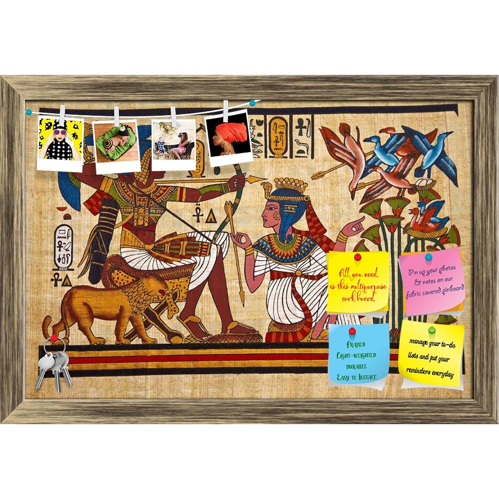 ArtzFolio Antique Egyptian Papyrus & Hieroglyph D1 Printed Bulletin Board Notice Pin Board Soft Board | Framed-Bulletin Boards Framed-AZSAO7949362BLB_FR_L-Image Code 5000232 Vishnu Image Folio Pvt Ltd, IC 5000232, ArtzFolio, Bulletin Boards Framed, Historical, Vintage, Fine Art Reprint, antique, egyptian, papyrus, hieroglyph, d1, printed, bulletin, board, notice, pin, soft, framed, pin up board, push pin board, extra large cork board, big pin board, notice board, small bulletin board, cork board, wall notic