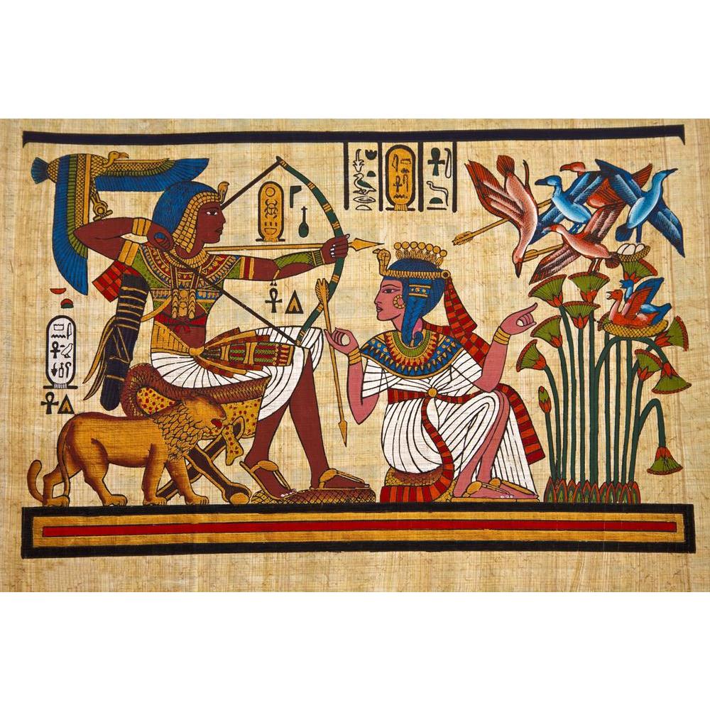 Pitaara Box Antique Egyptian Papyrus & Hieroglyph D1 Canvas Painting Synthetic Frame-Paintings MDF Framing-PBART7949362AFF_FR_L-Image Code 5000232 Vishnu Image Folio Pvt Ltd, IC 5000232, Pitaara Box, Paintings MDF Framing, Historical, Vintage, Fine Art Reprint, antique, egyptian, papyrus, hieroglyph, d1, canvas, painting, synthetic, frame, framed canvas print, wall painting for living room with frame, canvas painting for living room, artzfolio, poster, framed canvas painting, wall painting with frame, canva
