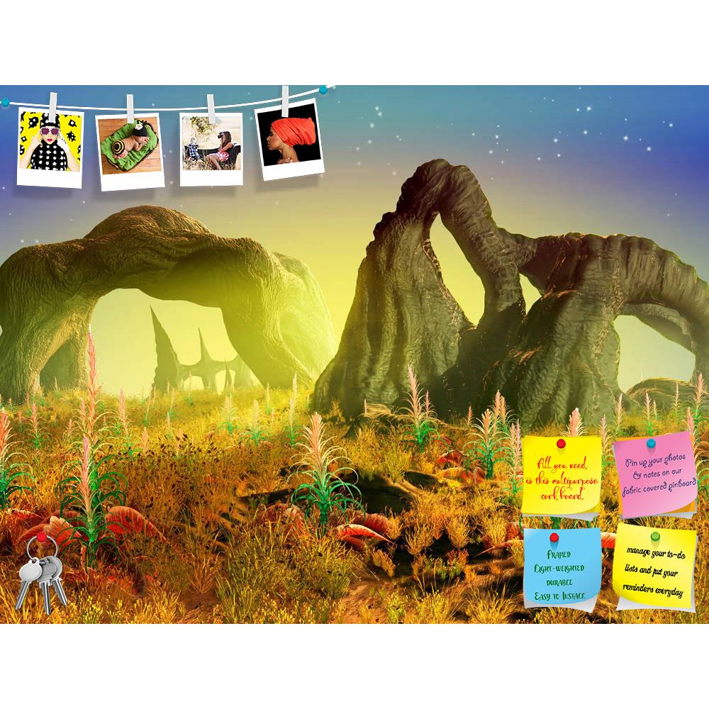 ArtzFolio An Eerie Green Glow Permeates the Alien Landscape Printed Bulletin Board Notice Pin Board Soft Board | Frameless-Bulletin Boards Frameless-AZSAO7972717BLB_FL_L-Image Code 5000235 Vishnu Image Folio Pvt Ltd, IC 5000235, ArtzFolio, Bulletin Boards Frameless, Landscapes, Digital Art, an, eerie, green, glow, permeates, the, alien, landscape, printed, bulletin, board, notice, pin, soft, frameless, this, 3d, render, pin up board, push pin board, extra large cork board, big pin board, notice board, small