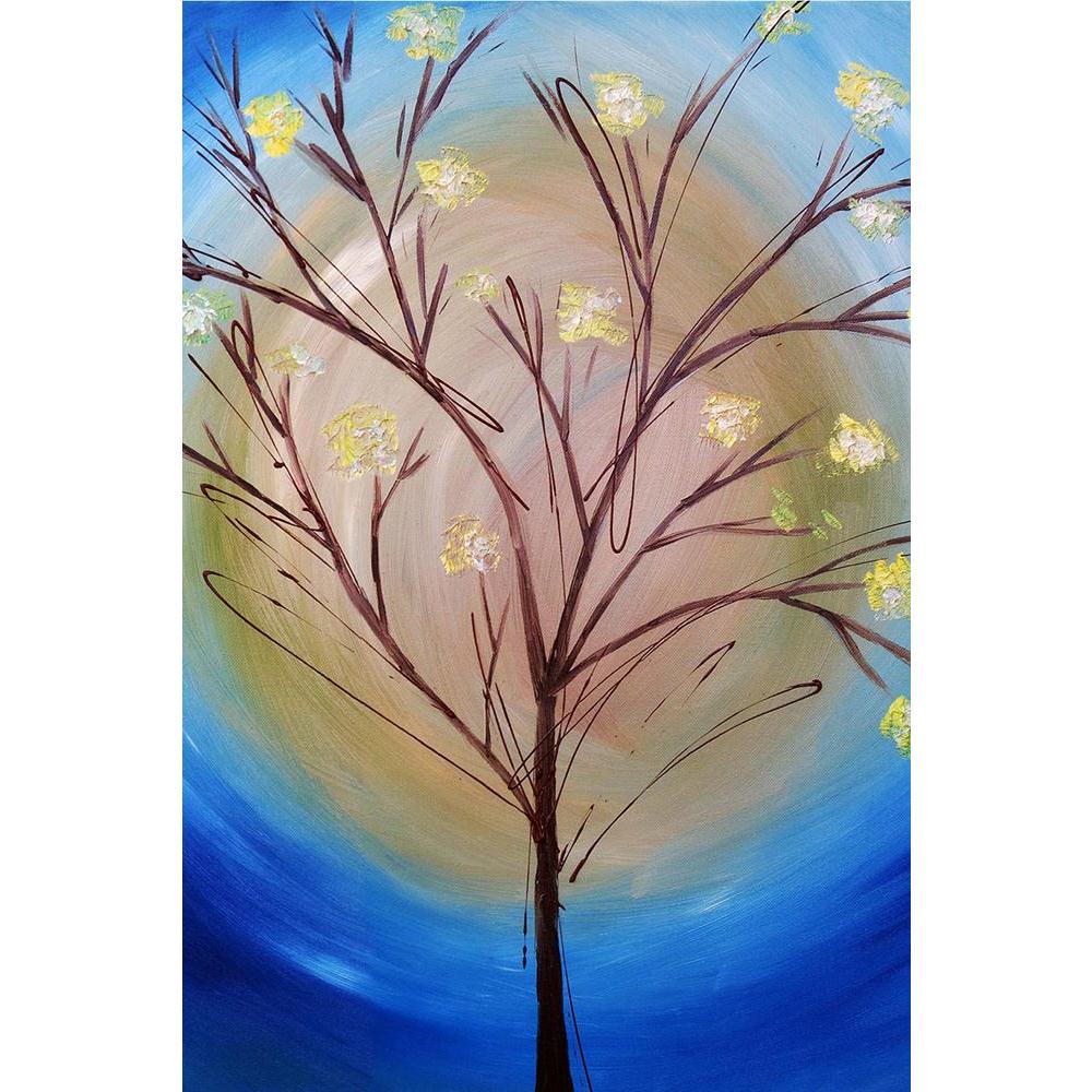 ArtzFolio Fall Tree Against Blue Swirling Sky Unframed Paper Poster-Paper Posters Unframed-AZART8065654POS_UN_L-Image Code 5000239 Vishnu Image Folio Pvt Ltd, IC 5000239, ArtzFolio, Paper Posters Unframed, Abstract, Fine Art Reprint, fall, tree, against, blue, swirling, sky, unframed, paper, poster, wall, large, size, for, living, room, home, decoration, big, framed, decor, posters, pitaara, box, modern, art, with, frame, bedroom, amazonbasics, door, drawing, small, decorative, office, reception, multiple, 
