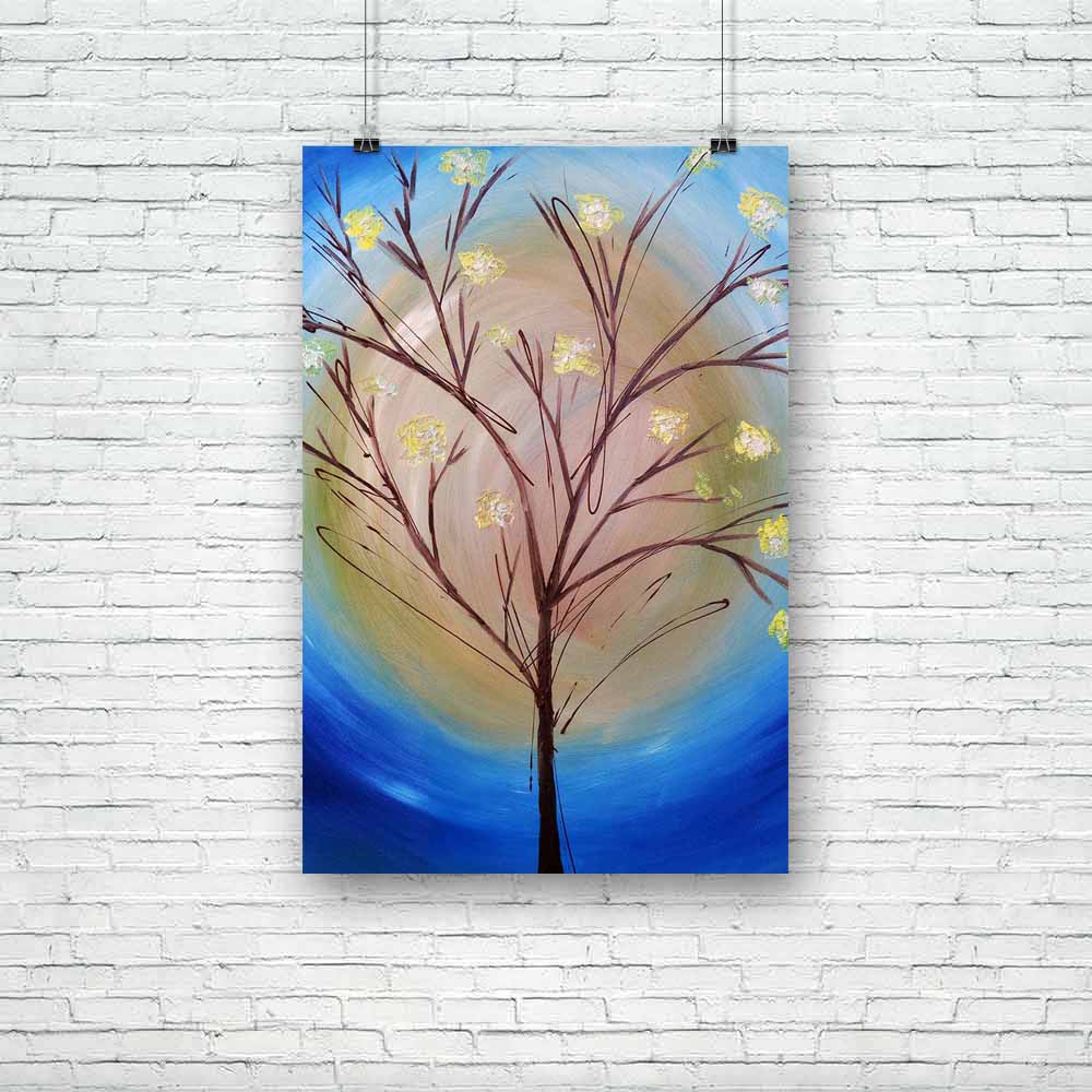 Fall Tree Against Blue Swirling Sky Unframed Paper Poster-Paper Posters Unframed-POS_UN-IC 5000239 IC 5000239, Art and Paintings, Paintings, fall, tree, against, blue, swirling, sky, unframed, paper, poster, original, oil, painting, canvas, artzfolio, posters, wall posters, posters for room, posters for room decoration, office poster, door poster, baby poster, motivational posters, posters for room boys, quotes, poster for wall decoration, friends poster, abstract paintings for living room, inspirational po