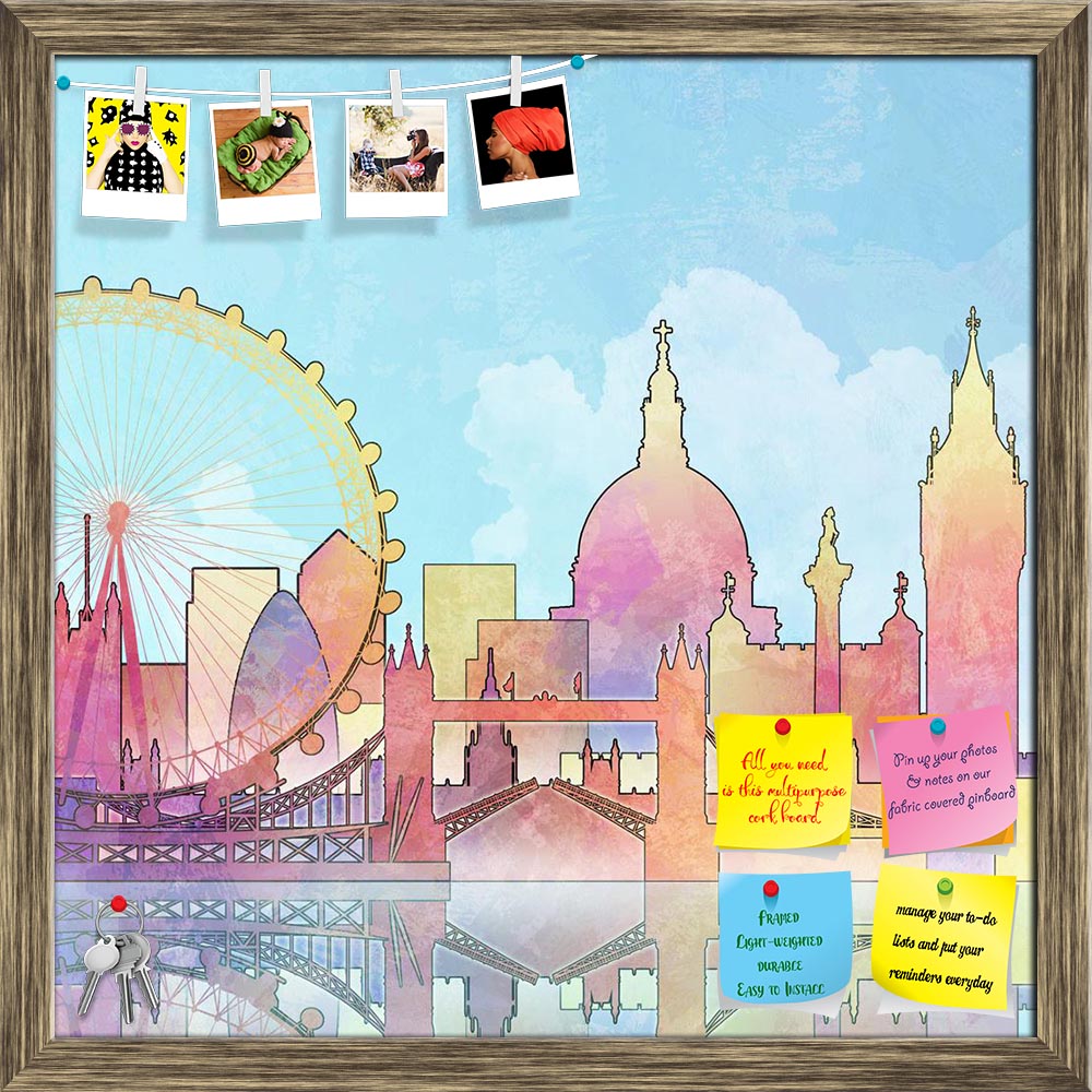 ArtzFolio Cityscape Of London City, UK Printed Bulletin Board Notice Pin Board Soft Board | Framed-Bulletin Boards Framed-AZSAO8090958BLB_FR_L-Image Code 5000240 Vishnu Image Folio Pvt Ltd, IC 5000240, ArtzFolio, Bulletin Boards Framed, Places, Digital Art, cityscape, of, london, city, uk, printed, bulletin, board, notice, pin, soft, framed, an, artistic, grungy, background, big, ben, britain, cathedral, england, grunge, illustration, landscape, eye, parliament, silhouette, skyline, st, pauls, textured, tow