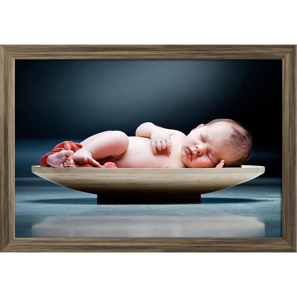 ArtzFolio Baby Sleeping On A Wooden Plate Paper Poster Frame | Top Acrylic Glass-Paper Posters Framed-AZART8101609POS_FR_L-Image Code 5000241 Vishnu Image Folio Pvt Ltd, IC 5000241, ArtzFolio, Paper Posters Framed, Kids, Photography, baby, sleeping, on, a, wooden, plate, paper, poster, frame, top, acrylic, glass, two, weeks, old, wall poster large size, wall poster for living room, poster for home decoration, paper poster, big size room poster, framed wall poster for living room, home decor posters, pitaara