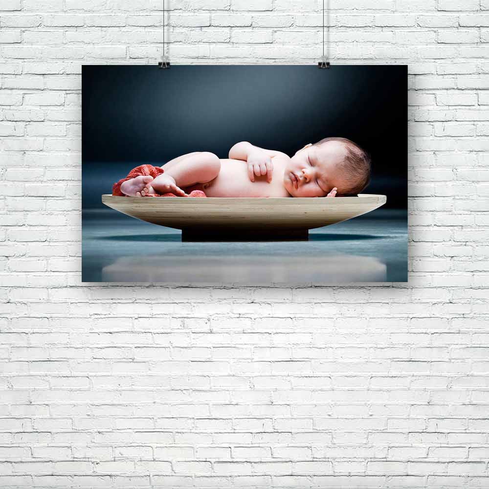 Baby Sleeping On A Wooden Plate Unframed Paper Poster-Paper Posters Unframed-POS_UN-IC 5000241 IC 5000241, Asian, Baby, Children, Individuals, Kids, Love, Portraits, Romance, sleeping, on, a, wooden, plate, unframed, paper, poster, adorable, beautiful, beauty, blue, born, boy, caucasian, child, childhood, closeup, cute, daughter, dream, emotion, face, feet, finger, generation, girl, gorgeous, hand, happiness, happy, healthy, human, innocent, life, little, lying, napping, new, newborn, peace, portrait, pure,