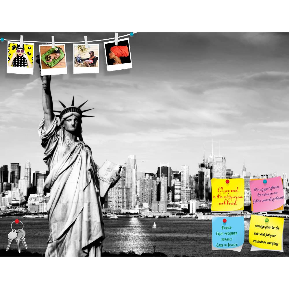 ArtzFolio New York Midtown Over Hudson, USA Printed Bulletin Board Notice Pin Board Soft Board | Frameless-Bulletin Boards Frameless-AZSAO8262209BLB_FL_L-Image Code 5000247 Vishnu Image Folio Pvt Ltd, IC 5000247, ArtzFolio, Bulletin Boards Frameless, Places, Photography, new, york, midtown, over, hudson, usa, printed, bulletin, board, notice, pin, soft, frameless, photo, afternoon, vibrant, capture, nyc, statue, liberty, black, white, buildings, business, river, boat, sailing, cityscape, skyline, city, land
