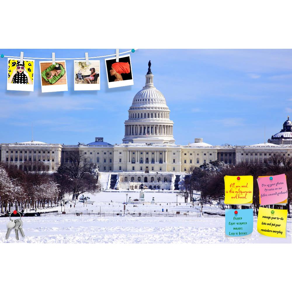 ArtzFolio Snowstorm In Congress House Washington DC USA Printed Bulletin Board Notice Pin Board Soft Board | Frameless-Bulletin Boards Frameless-AZSAO8386427BLB_FL_L-Image Code 5000250 Vishnu Image Folio Pvt Ltd, IC 5000250, ArtzFolio, Bulletin Boards Frameless, Places, Photography, snowstorm, in, congress, house, washington, dc, usa, printed, bulletin, board, notice, pin, soft, frameless, us, capitol, after, snow, senate, capital, city, pin up board, push pin board, extra large cork board, big pin board, n