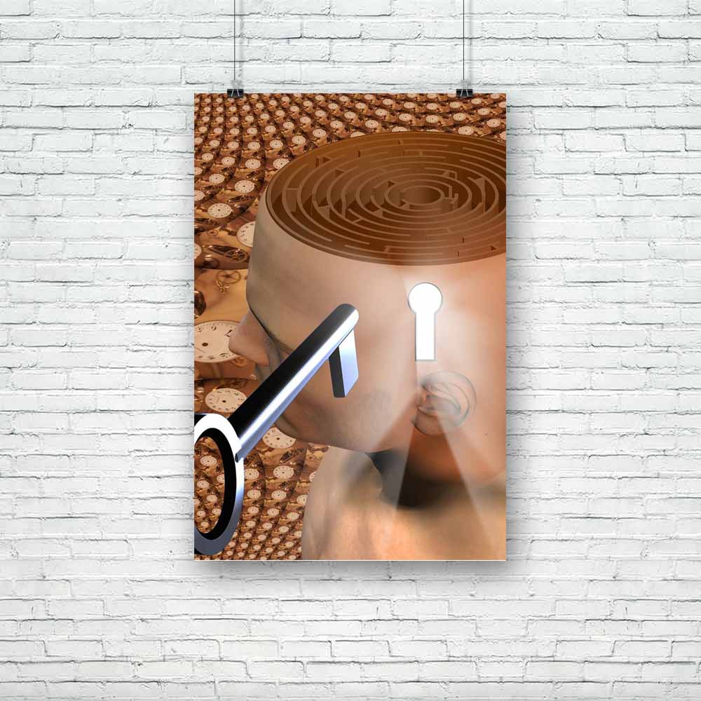 Mind To Unlock With Key Unframed Paper Poster-Paper Posters Unframed-POS_UN-IC 5000256 IC 5000256, Abstract Expressionism, Abstracts, Art and Paintings, Astronomy, Conceptual, Cosmology, Figurative, Nature, Realism, Religion, Religious, Scenic, Semi Abstract, Space, Spiritual, Stars, Surrealism, mind, to, unlock, with, key, unframed, paper, poster, abstract, art, artistic, believe, clock, cloud, concentrate, concentration, concept, conscious, dada, dali, door, doorway, dream, dreamscape, end, eternal, eye, 