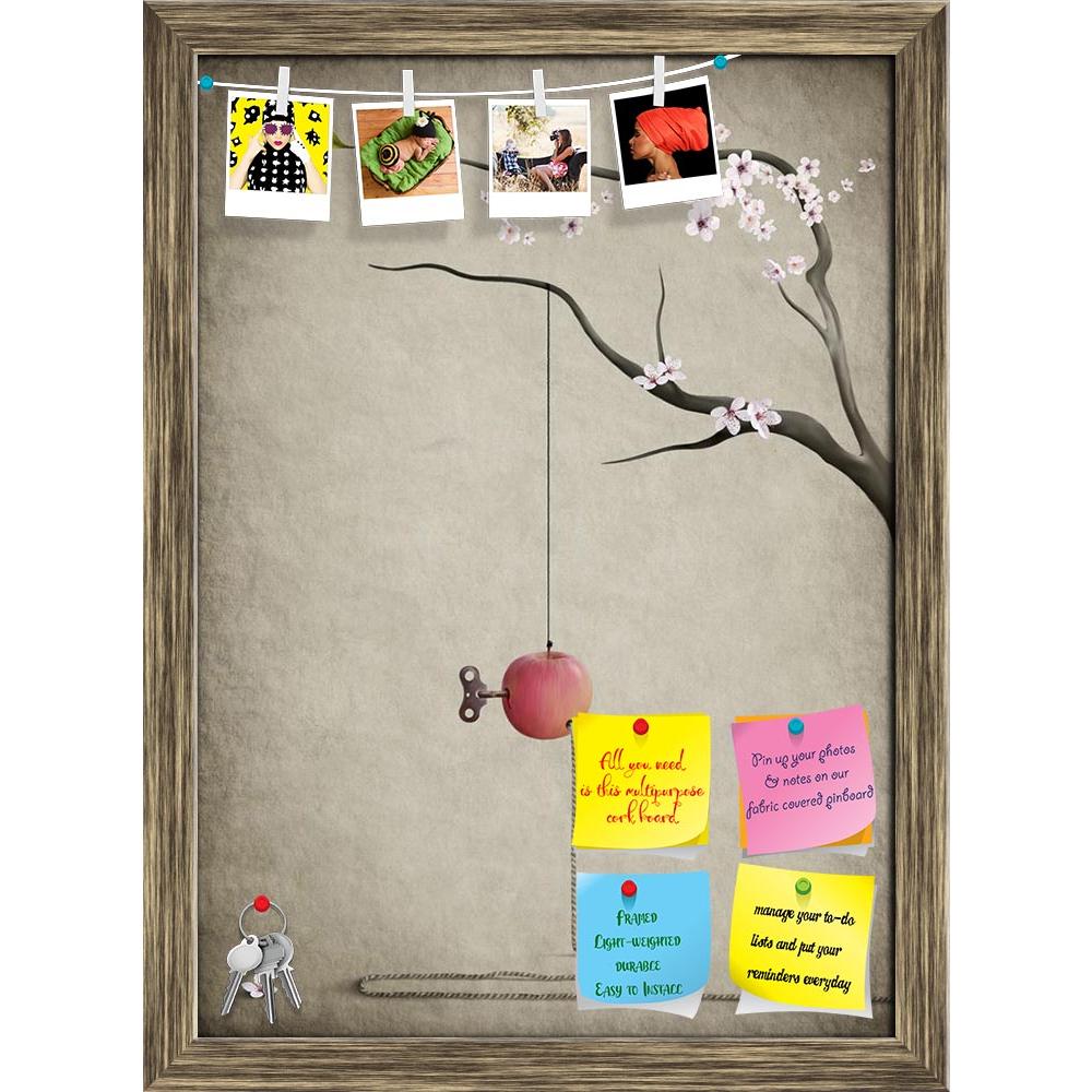 ArtzFolio Apple Branch & The Worm Printed Bulletin Board Notice Pin Board Soft Board | Framed-Bulletin Boards Framed-AZSAO8634577BLB_FR_L-Image Code 5000265 Vishnu Image Folio Pvt Ltd, IC 5000265, ArtzFolio, Bulletin Boards Framed, Conceptual, Floral, Digital Art, apple, branch, the, worm, printed, bulletin, board, notice, pin, soft, framed, road, homesurreal, posterapple, pin up board, push pin board, extra large cork board, big pin board, notice board, small bulletin board, cork board, wall notice board, 