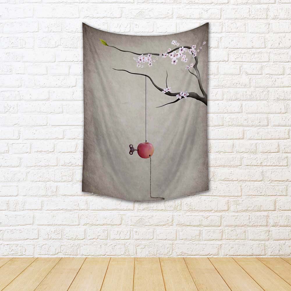 ArtzFolio Apple Branch & The Worm Fabric Tapestry Wall Hanging-Tapestries-AZART8634577TAP_L-Image Code 5000265 Vishnu Image Folio Pvt Ltd, IC 5000265, ArtzFolio, Tapestries, Conceptual, Floral, Digital Art, apple, branch, the, worm, fabric, tapestry, wall, hanging, road, homesurreal, posterapple, room tapestry, hanging tapestry, huge tapestry, amazonbasics, tapestry cloth, fabric wall hanging, unique tapestries, wall tapestry, small tapestry, tapestry wall decor, cheap tapestries, affordable tapestries, tap
