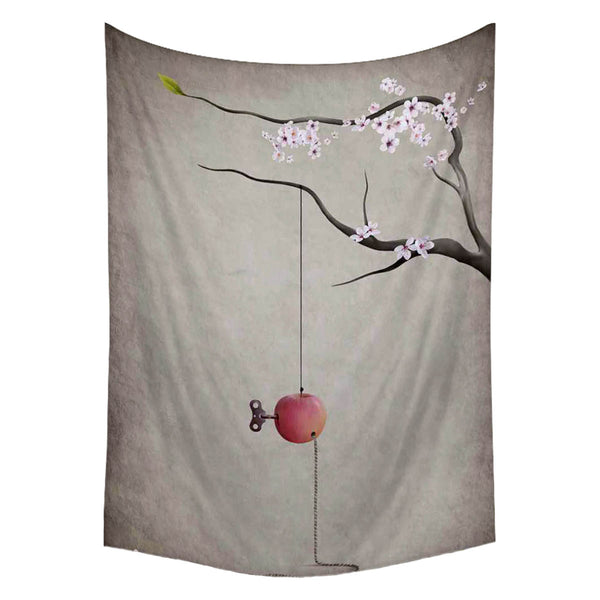 ArtzFolio Apple Branch & The Worm Fabric Tapestry Wall Hanging-Tapestries-AZART8634577TAP_L-Image Code 5000265 Vishnu Image Folio Pvt Ltd, IC 5000265, ArtzFolio, Tapestries, Conceptual, Floral, Digital Art, apple, branch, the, worm, canvas, fabric, painting, tapestry, wall, art, hanging, road, homesurreal, posterapple, room tapestry, hanging tapestry, huge tapestry, amazonbasics, tapestry cloth, fabric wall hanging, unique tapestries, wall tapestry, small tapestry, tapestry wall decor, cheap tapestries, aff