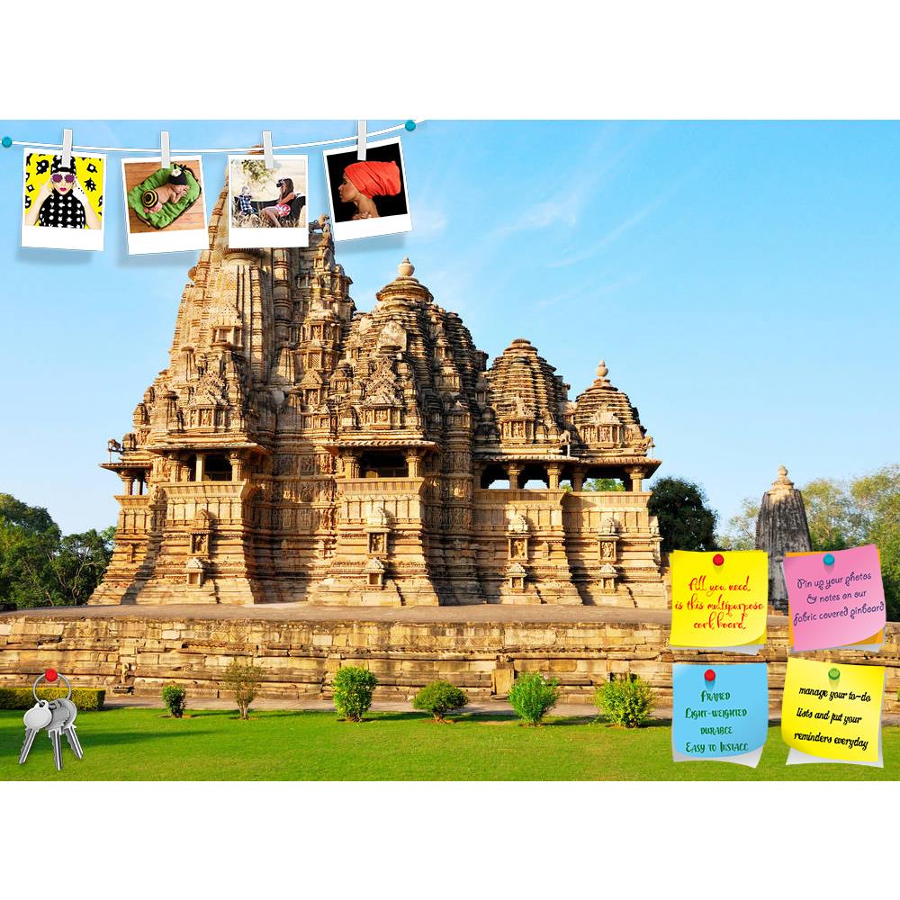 ArtzFolio Temple In Khajuraho India Printed Bulletin Board Notice Pin Board Soft Board | Frameless-Bulletin Boards Frameless-AZSAO8655697BLB_FL_L-Image Code 5000267 Vishnu Image Folio Pvt Ltd, IC 5000267, ArtzFolio, Bulletin Boards Frameless, Places, Religious, Photography, temple, in, khajuraho, india, printed, bulletin, board, notice, pin, soft, frameless, pin up board, push pin board, extra large cork board, big pin board, notice board, small bulletin board, cork board, wall notice board, giant cork boar