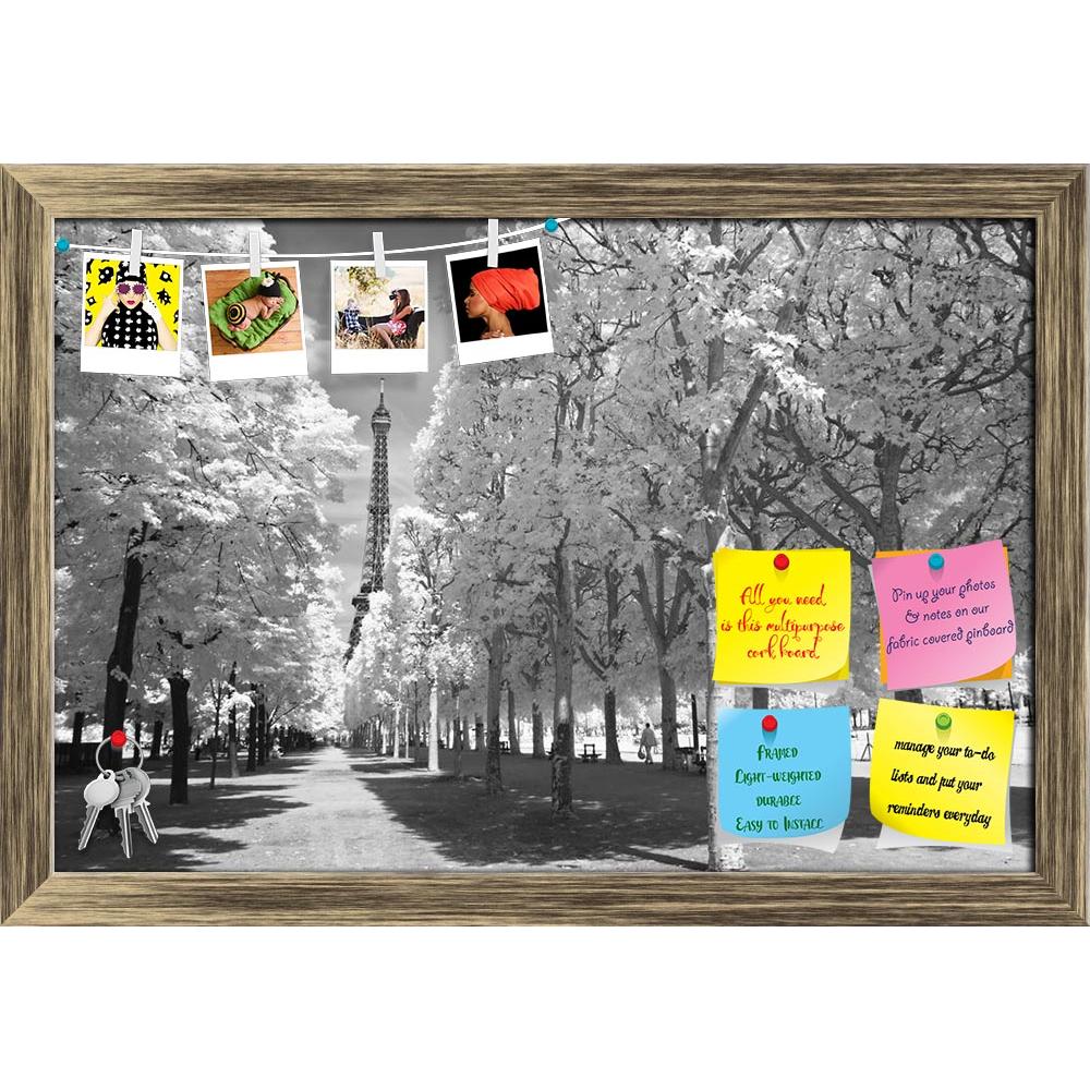 ArtzFolio Eiffel Tower From The Distance, Paris, France Printed Bulletin Board Notice Pin Board Soft Board | Framed-Bulletin Boards Framed-AZSAO8669422BLB_FR_L-Image Code 5000268 Vishnu Image Folio Pvt Ltd, IC 5000268, ArtzFolio, Bulletin Boards Framed, Landscapes, Places, Photography, eiffel, tower, from, the, distance, paris, france, printed, bulletin, board, notice, pin, soft, framed, black, white, infrared, arch, architecture, art, artistic, attraction, beautiful, beauty, building, capital, central, cit