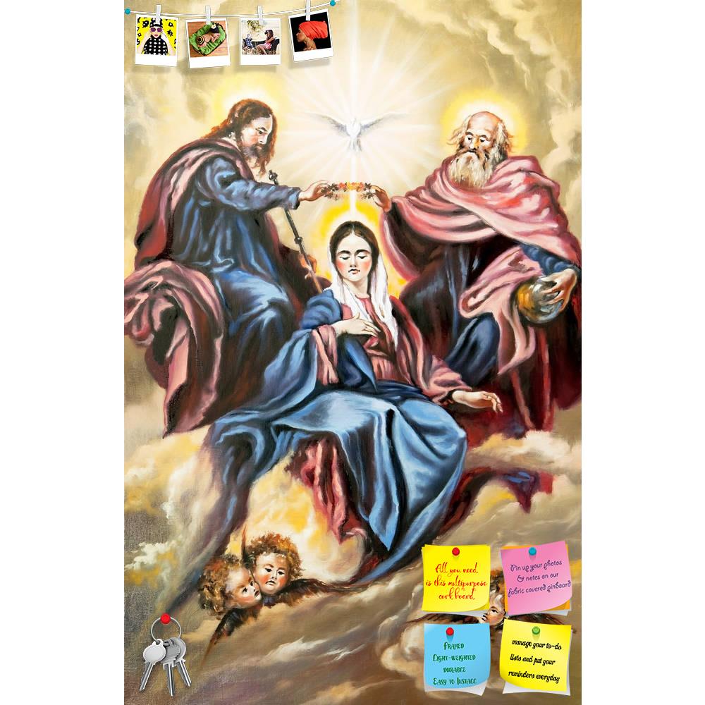 ArtzFolio God The Son, God The Father & The Mother Of God Printed Bulletin Board Notice Pin Board Soft Board | Frameless-Bulletin Boards Frameless-AZSAO8728133BLB_FL_L-Image Code 5000273 Vishnu Image Folio Pvt Ltd, IC 5000273, ArtzFolio, Bulletin Boards Frameless, Religious, Fine Art Reprint, god, the, son, father, mother, of, printed, bulletin, board, notice, pin, soft, frameless, pin up board, push pin board, extra large cork board, big pin board, notice board, small bulletin board, cork board, wall notic