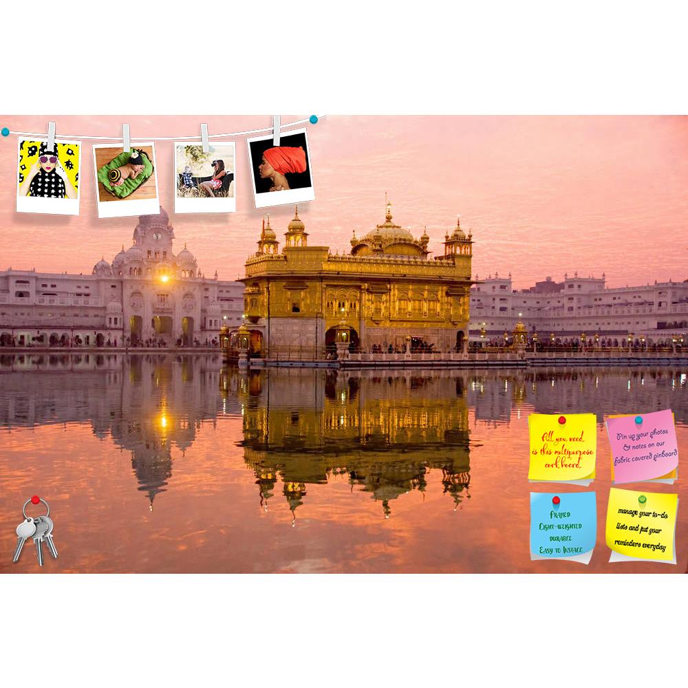 ArtzFolio Golden Temple Amritsar India Printed Bulletin Board Notice Pin Board Soft Board | Frameless-Bulletin Boards Frameless-AZSAO8947159BLB_FL_L-Image Code 5000287 Vishnu Image Folio Pvt Ltd, IC 5000287, ArtzFolio, Bulletin Boards Frameless, Places, Religious, Photography, golden, temple, amritsar, india, printed, bulletin, board, notice, pin, soft, frameless, sunset, pin up board, push pin board, extra large cork board, big pin board, notice board, small bulletin board, cork board, wall notice board, g