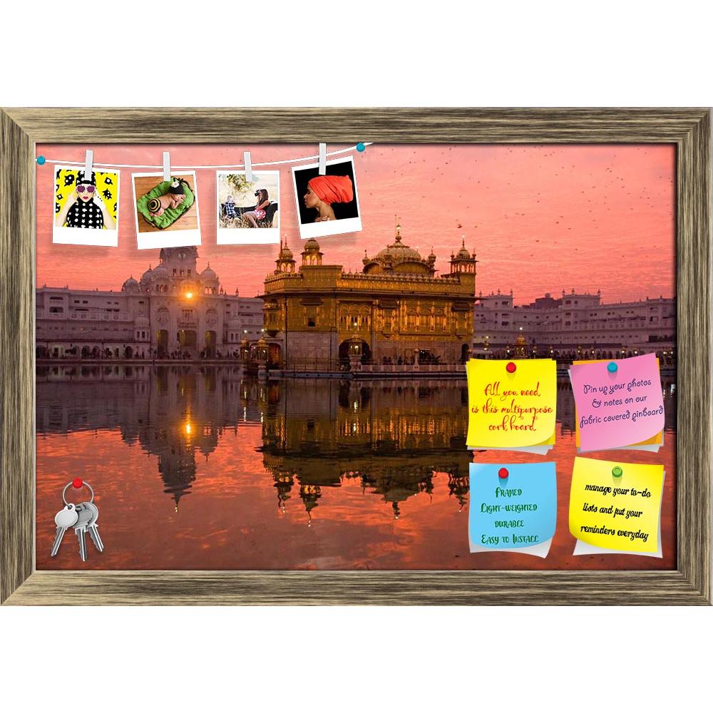 ArtzFolio Golden Temple Amritsar India Printed Bulletin Board Notice Pin Board Soft Board | Framed-Bulletin Boards Framed-AZSAO8947159BLB_FR_L-Image Code 5000287 Vishnu Image Folio Pvt Ltd, IC 5000287, ArtzFolio, Bulletin Boards Framed, Places, Religious, Photography, golden, temple, amritsar, india, printed, bulletin, board, notice, pin, soft, framed, sunset, pin up board, push pin board, extra large cork board, big pin board, notice board, small bulletin board, cork board, wall notice board, giant cork bo