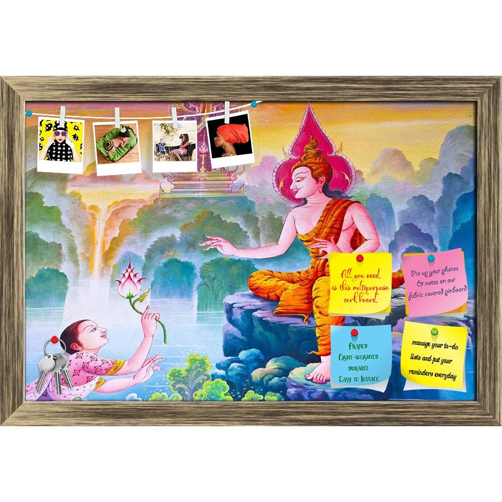 ArtzFolio Generality In Thailand D1 Printed Bulletin Board Notice Pin Board Soft Board | Framed-Bulletin Boards Framed-AZSAO9267277BLB_FR_L-Image Code 5000311 Vishnu Image Folio Pvt Ltd, IC 5000311, ArtzFolio, Bulletin Boards Framed, Religious, Fine Art Reprint, generality, in, thailand, d1, printed, bulletin, board, notice, pin, soft, framed, any, kind, art, decorated, buddhist, church, temple, pavilion, hall, monk’s, house, etc, created, money, donated, people, hire, artist, are, public, domain, treasure,