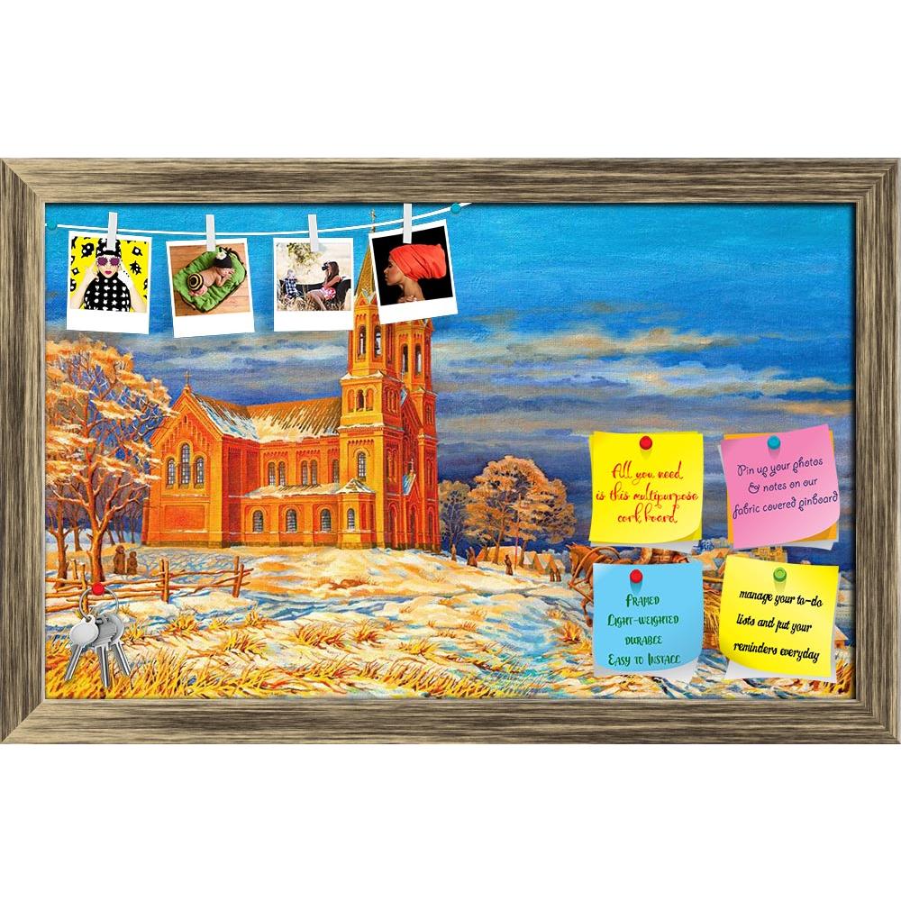 ArtzFolio Rural Winter Landscape Printed Bulletin Board Notice Pin Board Soft Board | Framed-Bulletin Boards Framed-AZSAO9320088BLB_FR_L-Image Code 5000315 Vishnu Image Folio Pvt Ltd, IC 5000315, ArtzFolio, Bulletin Boards Framed, Places, Fine Art Reprint, rural, winter, landscape, printed, bulletin, board, notice, pin, soft, framed, pin up board, push pin board, extra large cork board, big pin board, notice board, small bulletin board, cork board, wall notice board, giant cork board, bulletin board, office