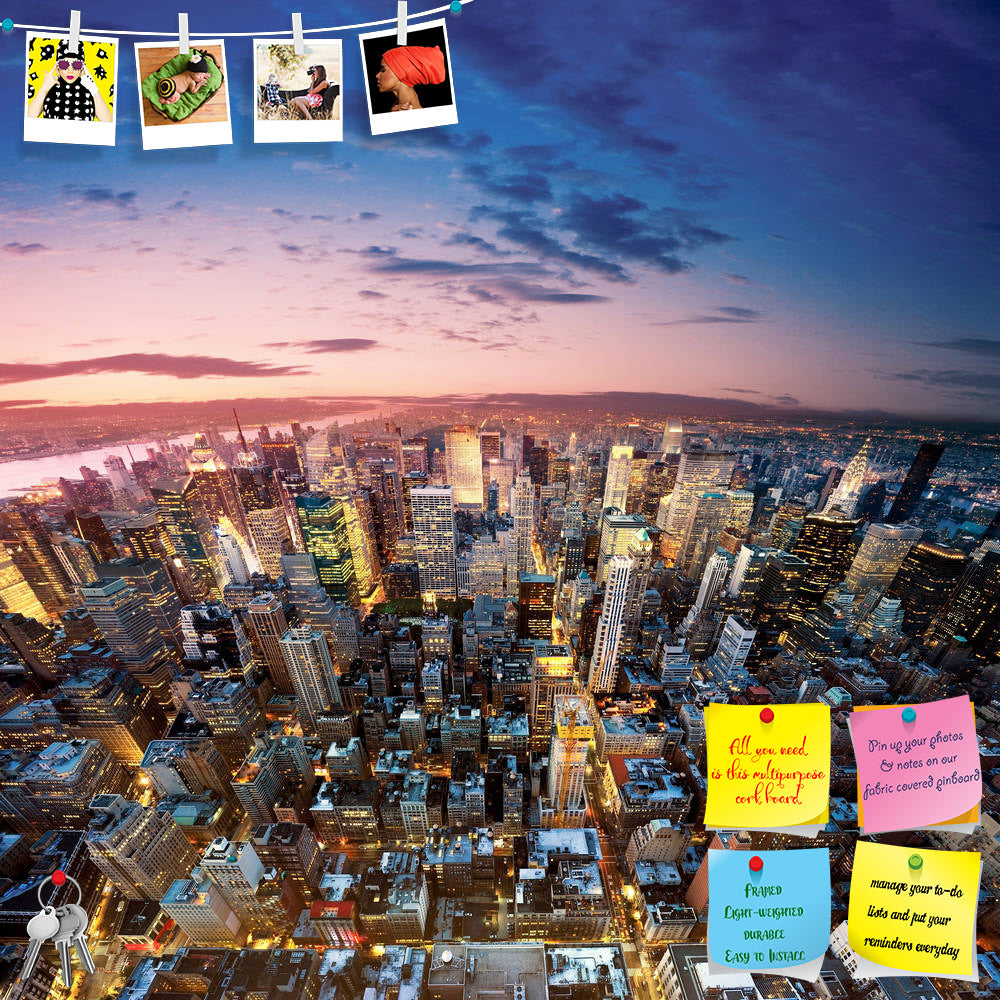 ArtzFolio Big Apple After Sunset, Manhattan, New York, USA D1 Printed Bulletin Board Notice Pin Board Soft Board | Frameless-Bulletin Boards Frameless-AZSAO9326557BLB_FL_L-Image Code 5000316 Vishnu Image Folio Pvt Ltd, IC 5000316, ArtzFolio, Bulletin Boards Frameless, Landscapes, Places, Photography, big, apple, after, sunset, manhattan, new, york, usa, d1, printed, bulletin, board, notice, pin, soft, frameless, night, aerial, america, architecture, avenue, buildings, built, city, cityscape, crowded, distri