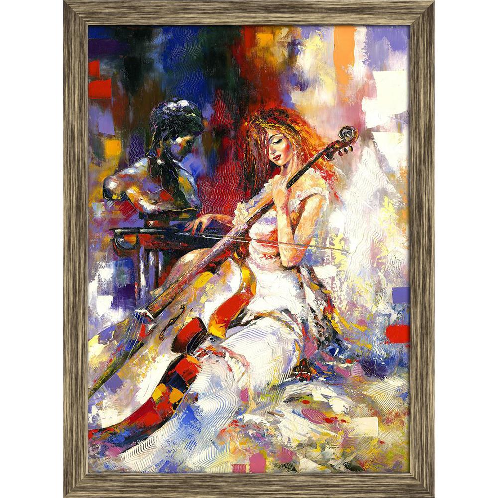 Pitaara Box Girl Plays A Violoncello Canvas Painting Synthetic Frame-Paintings Synthetic Framing-PBART9360369AFF_FW_L-Image Code 5000322 Vishnu Image Folio Pvt Ltd, IC 5000322, Pitaara Box, Paintings Synthetic Framing, Figurative, Music & Dance, Fine Art Reprint, girl, plays, a, violoncello, canvas, painting, synthetic, frame, the, framed canvas print, wall painting for living room with frame, canvas painting for living room, artzfolio, poster, framed canvas painting, wall painting with frame, canvas painti