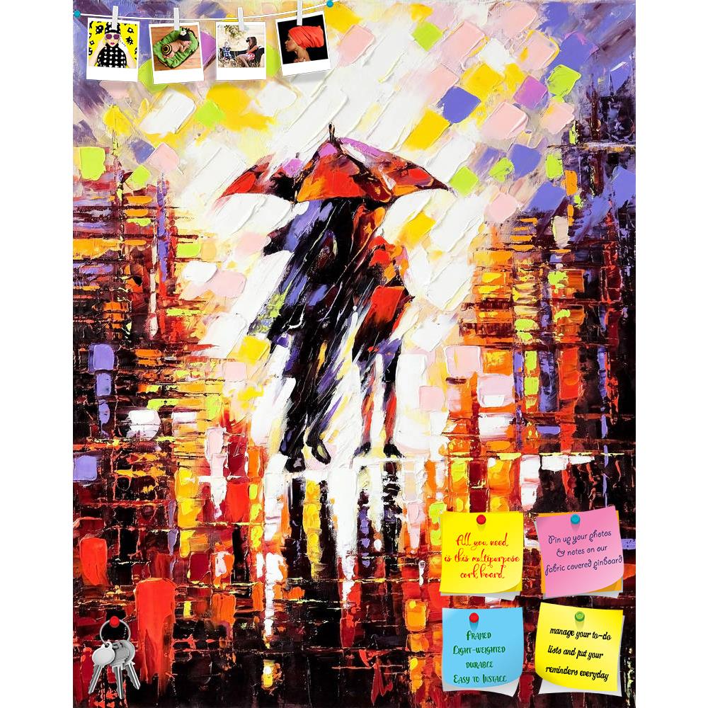 ArtzFolio Two Enamoured Under An Umbrella Printed Bulletin Board Notice Pin Board Soft Board | Frameless-Bulletin Boards Frameless-AZSAO9360372BLB_FL_L-Image Code 5000323 Vishnu Image Folio Pvt Ltd, IC 5000323, ArtzFolio, Bulletin Boards Frameless, Abstract, Fine Art Reprint, two, enamoured, under, an, umbrella, printed, bulletin, board, notice, pin, soft, frameless, pin up board, push pin board, extra large cork board, big pin board, notice board, small bulletin board, cork board, wall notice board, giant 