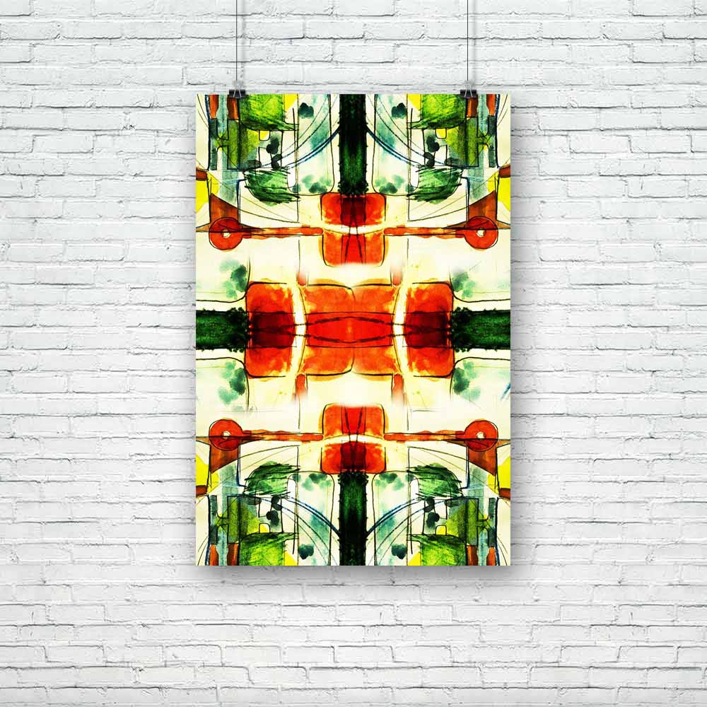 Abstract Art D2 Unframed Paper Poster - Paper Posters Unframed - ArtzFolio.com