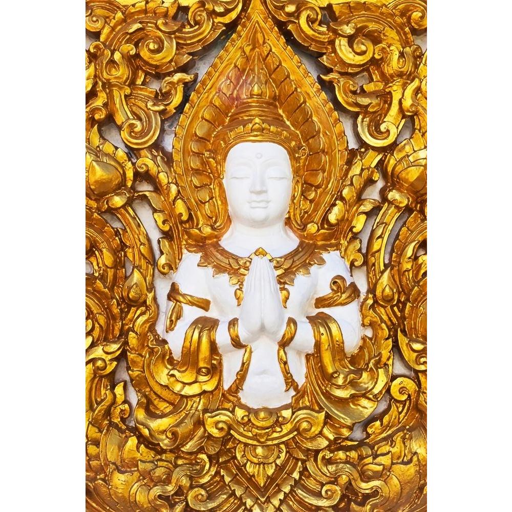 ArtzFolio Thai Design Buddhist Church Wall Unframed Paper Poster-Paper Posters Unframed-AZART9399632POS_UN_L-Image Code 5000326 Vishnu Image Folio Pvt Ltd, IC 5000326, ArtzFolio, Paper Posters Unframed, Places, Religious, Photography, thai, design, buddhist, church, wall, unframed, paper, poster, large, size, for, living, room, home, decoration, big, framed, decor, posters, pitaara, box, modern, art, with, frame, bedroom, amazonbasics, door, drawing, small, decorative, office, reception, multiple, friends, 