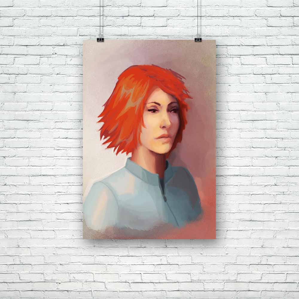 Young Redhead Woman Unframed Paper Poster-Paper Posters Unframed-POS_UN-IC 5000335 IC 5000335, Adult, Art and Paintings, Digital, Digital Art, Drawing, Graphic, Illustrations, Individuals, Paintings, People, Portraits, young, redhead, woman, unframed, paper, poster, alone, art, attractive, beauty, bob, character, color, draw, face, female, girl, hair, head, illustration, look, one, paint, painting, person, portrait, serious, artzfolio, posters, wall posters, posters for room, posters for room decoration, of
