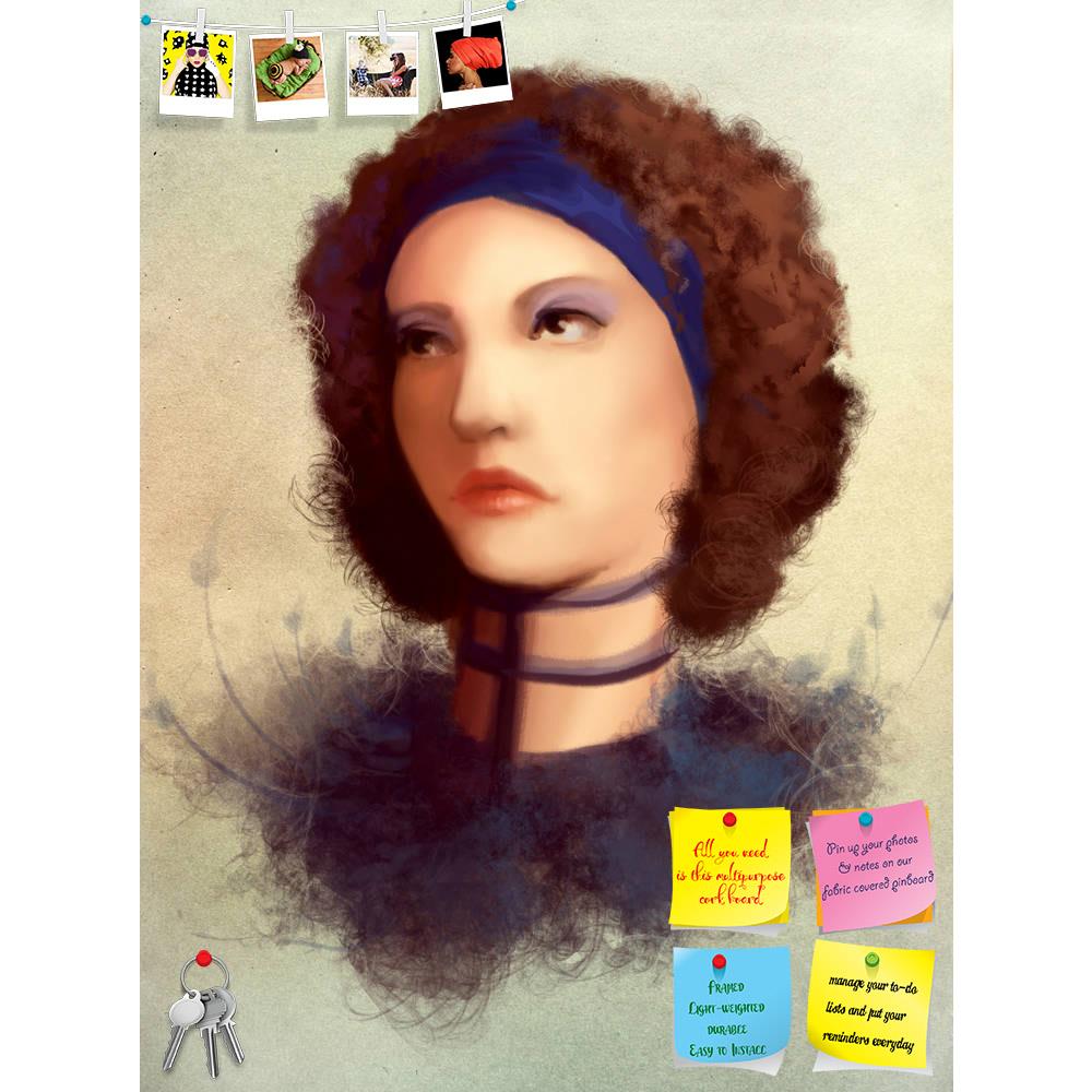 ArtzFolio Young Curl Woman Printed Bulletin Board Notice Pin Board Soft Board | Frameless-Bulletin Boards Frameless-AZSAO9452231BLB_FL_L-Image Code 5000337 Vishnu Image Folio Pvt Ltd, IC 5000337, ArtzFolio, Bulletin Boards Frameless, Kids, Fine Art Reprint, young, curl, woman, printed, bulletin, board, notice, pin, soft, frameless, collar, portrait, digital, painting, pin up board, push pin board, extra large cork board, big pin board, notice board, small bulletin board, cork board, wall notice board, giant
