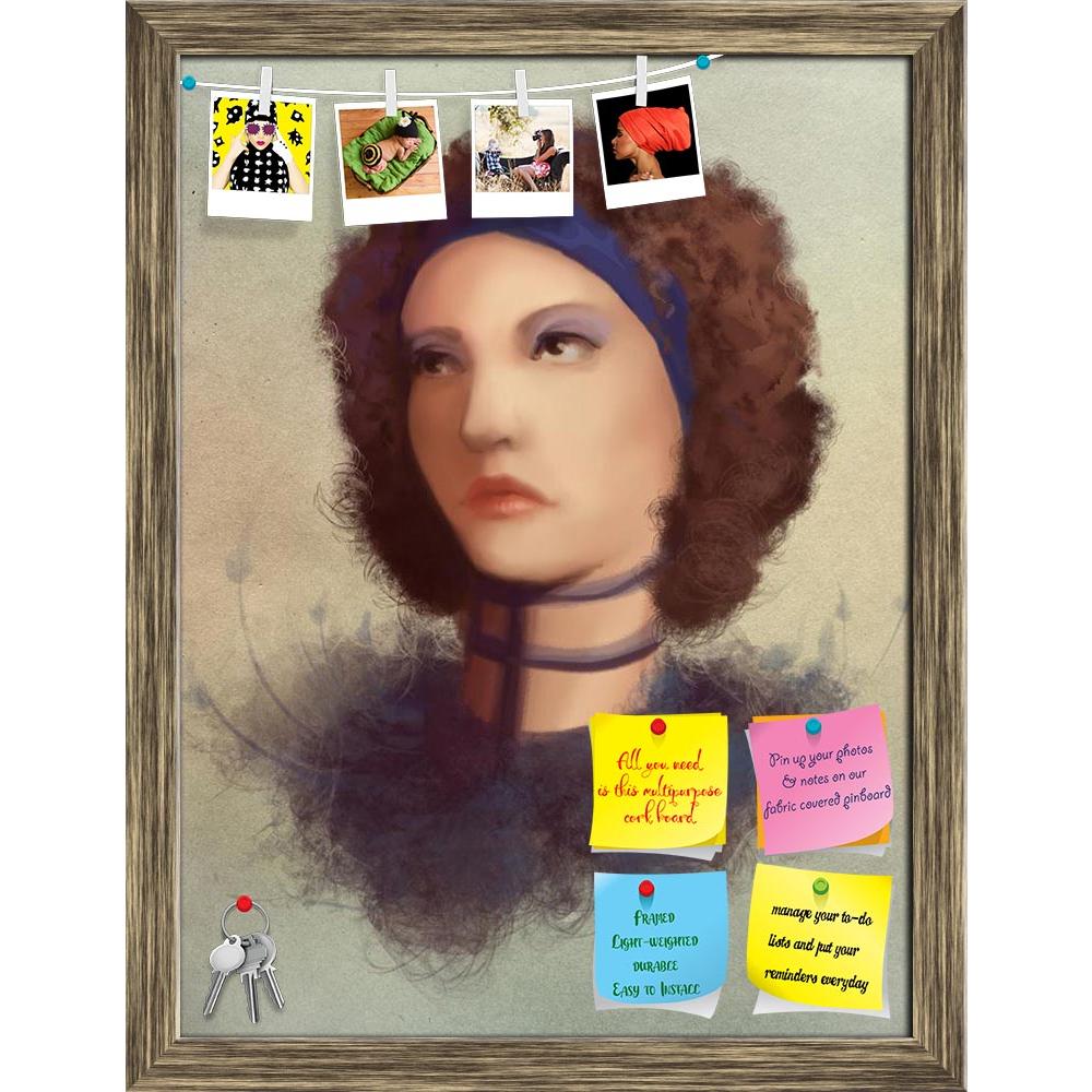 ArtzFolio Young Curl Woman Printed Bulletin Board Notice Pin Board Soft Board | Framed-Bulletin Boards Framed-AZSAO9452231BLB_FR_L-Image Code 5000337 Vishnu Image Folio Pvt Ltd, IC 5000337, ArtzFolio, Bulletin Boards Framed, Kids, Fine Art Reprint, young, curl, woman, printed, bulletin, board, notice, pin, soft, framed, collar, portrait, digital, painting, pin up board, push pin board, extra large cork board, big pin board, notice board, small bulletin board, cork board, wall notice board, giant cork board,