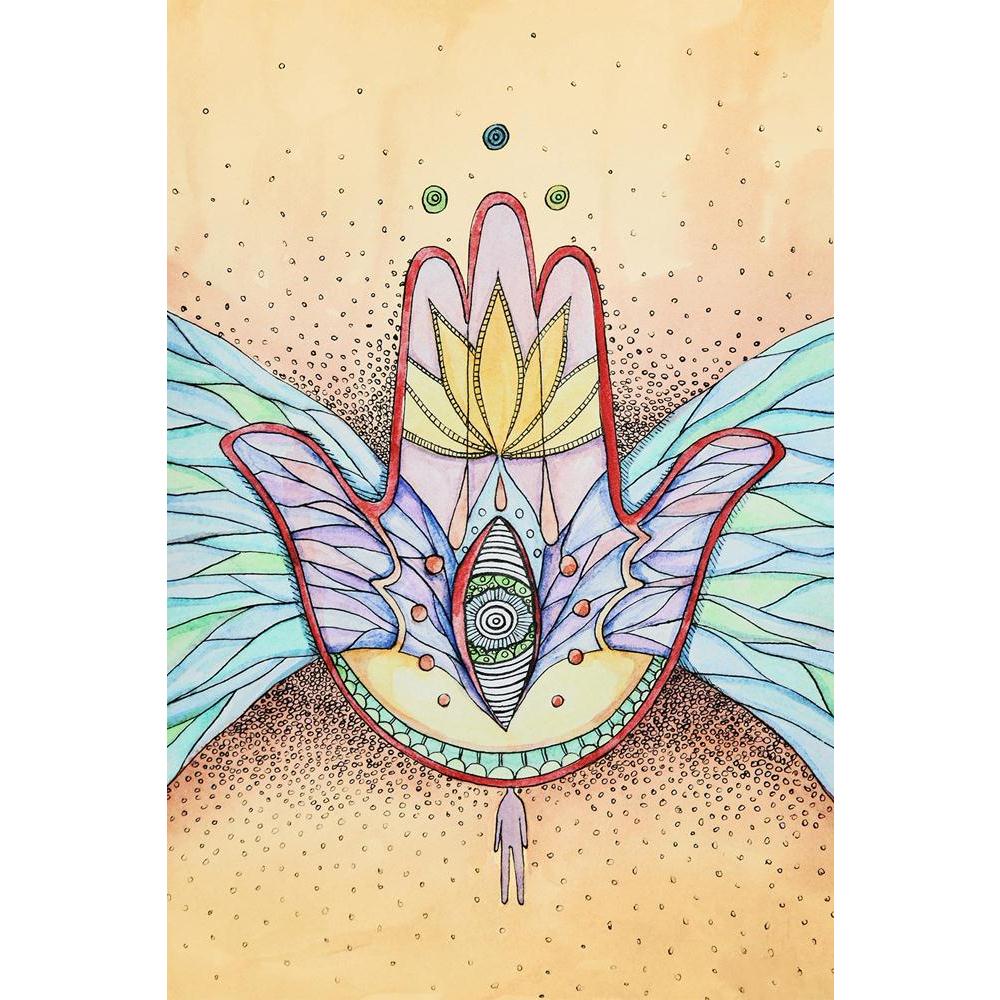 ArtzFolio Abstract Hamsa Hand With Wings & Eye Unframed Paper Poster-Paper Posters Unframed-AZART9452242POS_UN_L-Image Code 5000338 Vishnu Image Folio Pvt Ltd, IC 5000338, ArtzFolio, Paper Posters Unframed, Abstract, Fine Art Reprint, hamsa, hand, with, wings, eye, unframed, paper, poster, wall, large, size, for, living, room, home, decoration, big, framed, decor, posters, pitaara, box, modern, art, frame, bedroom, amazonbasics, door, drawing, small, decorative, office, reception, multiple, friends, images,