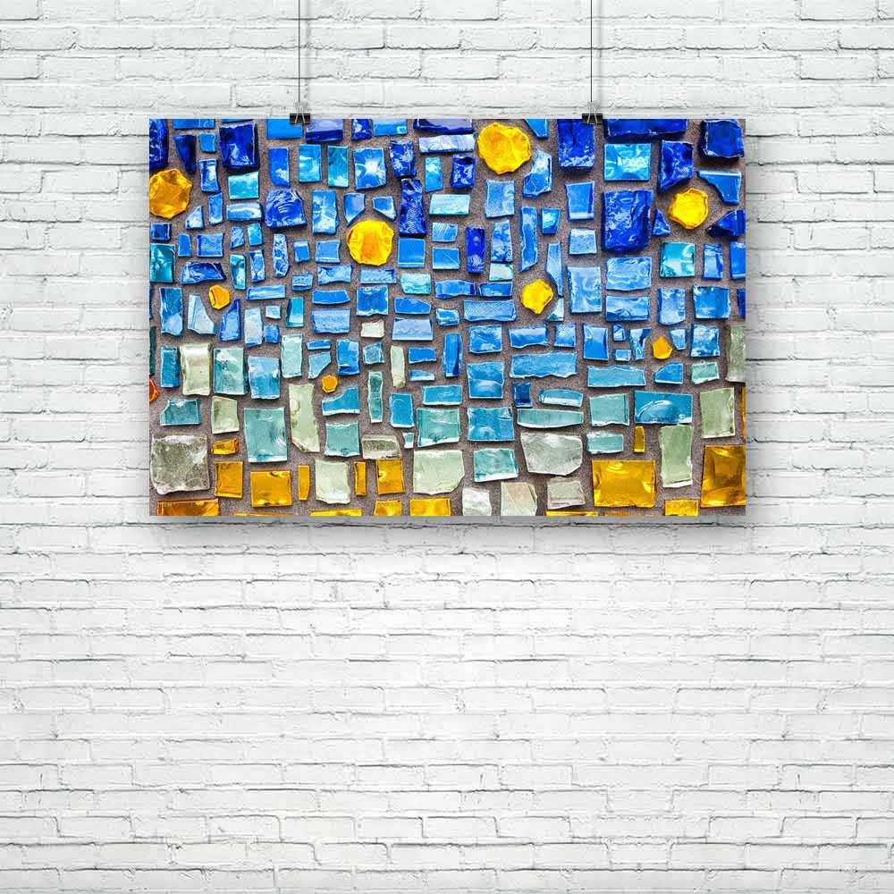 Abstract Colorful Art Unframed Paper Poster-Paper Posters Unframed-POS_UN-IC 5000339 IC 5000339, Abstract Expressionism, Abstracts, Ancient, Architecture, Art and Paintings, Decorative, Grid Art, Historical, Marble and Stone, Medieval, Paintings, Patterns, Retro, Semi Abstract, Signs, Signs and Symbols, Vintage, abstract, colorful, art, unframed, paper, poster, mosaic, painting, architectural, backdrop, background, ceramic, closeup, creative, decor, decoration, design, element, exterior, floor, flooring, gl