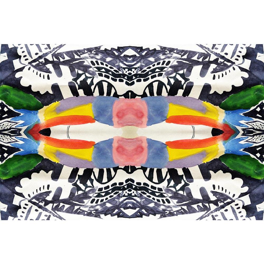 Abstract Canvas Painting Synthetic Frame - Paintings MDF Framing - ArtzFolio.com