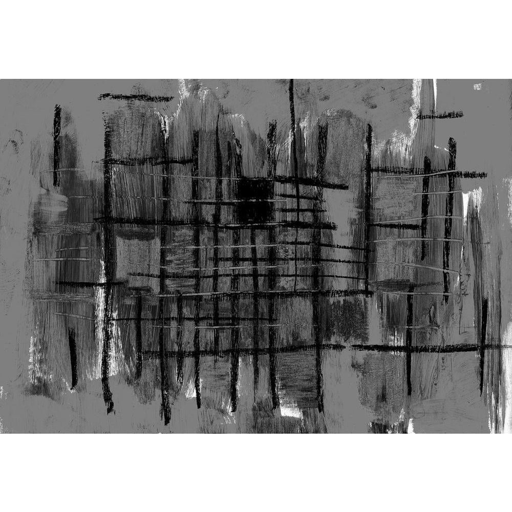 Abstract Grid Canvas Painting Synthetic Frame - Paintings MDF Framing - ArtzFolio.com