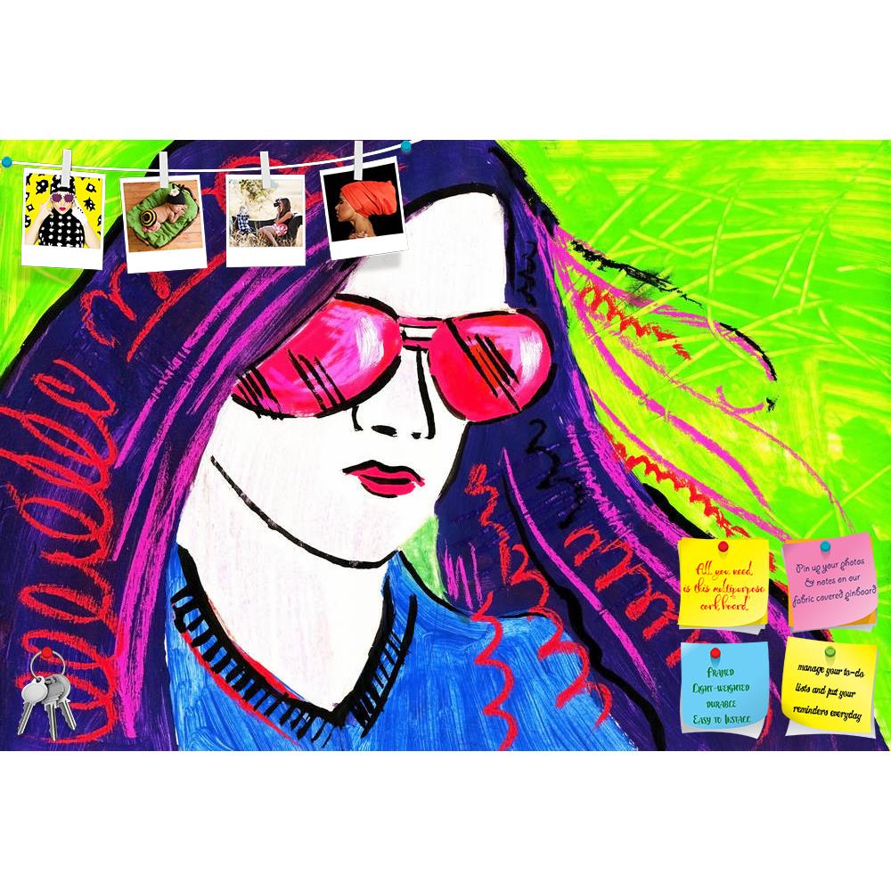 ArtzFolio Girl Wearing Spectacles Printed Bulletin Board Notice Pin Board Soft Board | Frameless-Bulletin Boards Frameless-AZSAO9573096BLB_FL_L-Image Code 5000354 Vishnu Image Folio Pvt Ltd, IC 5000354, ArtzFolio, Bulletin Boards Frameless, Portraits, Fine Art Reprint, girl, wearing, spectacles, printed, bulletin, board, notice, pin, soft, frameless, the, pin up board, push pin board, extra large cork board, big pin board, notice board, small bulletin board, cork board, wall notice board, giant cork board, 
