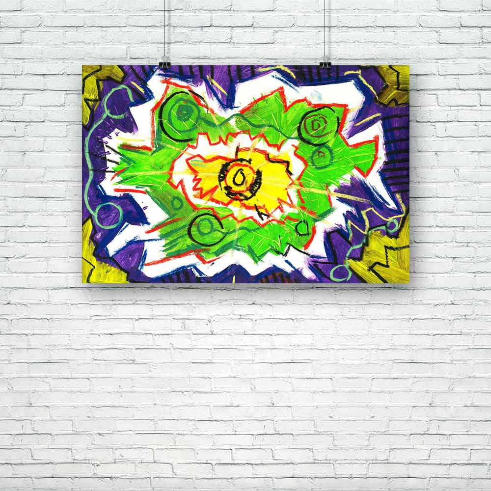 Abstract D9 Unframed Paper Poster - Paper Posters Unframed - ArtzFolio.com