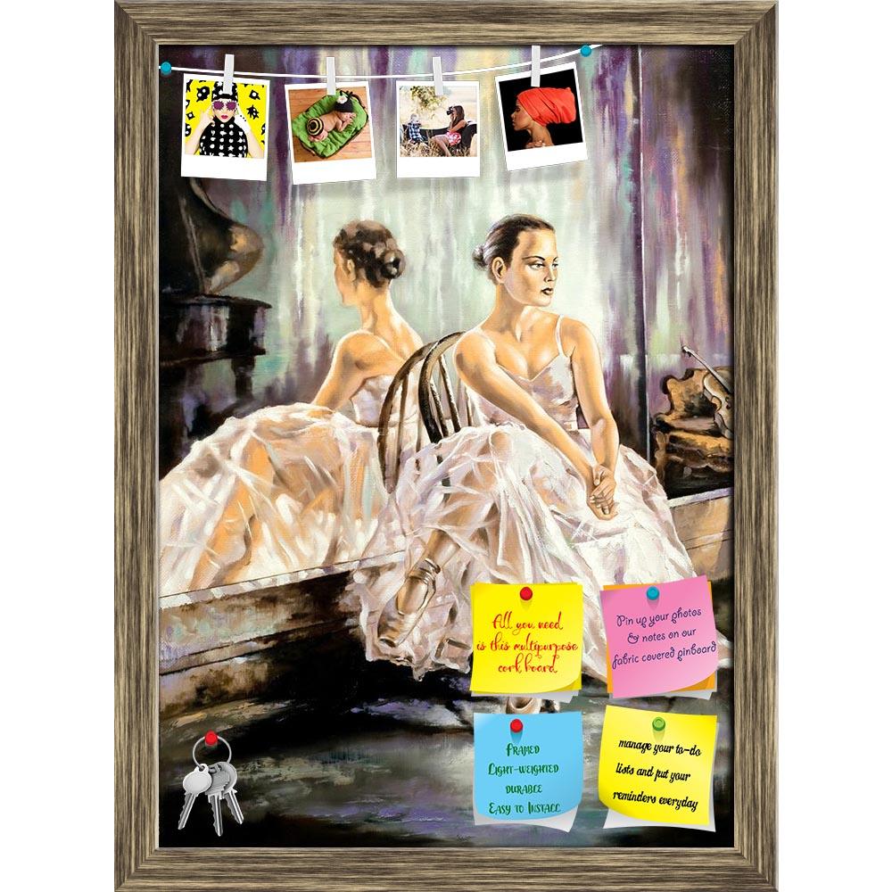 ArtzFolio The Ballerina Sitting Near A Mirror D2 Printed Bulletin Board Notice Pin Board Soft Board | Framed-Bulletin Boards Framed-AZSAO9695148BLB_FR_L-Image Code 5000362 Vishnu Image Folio Pvt Ltd, IC 5000362, ArtzFolio, Bulletin Boards Framed, Adult, Figurative, Fine Art Reprint, the, ballerina, sitting, near, a, mirror, d2, printed, bulletin, board, notice, pin, soft, framed, pin up board, push pin board, extra large cork board, big pin board, notice board, small bulletin board, cork board, wall notice 