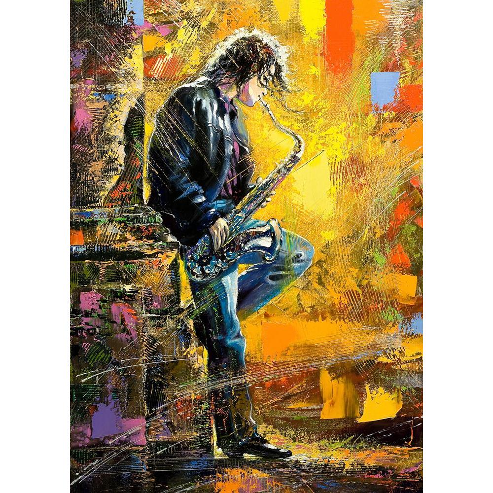 Pitaara Box The Young Guy Playing A Saxophone Canvas Painting Synthetic Frame-Paintings MDF Framing-PBART9695331AFF_FR_L-Image Code 5000364 Vishnu Image Folio Pvt Ltd, IC 5000364, Pitaara Box, Paintings MDF Framing, Music & Dance, Fine Art Reprint, the, young, guy, playing, a, saxophone, canvas, painting, synthetic, frame, framed canvas print, wall painting for living room with frame, canvas painting for living room, artzfolio, poster, framed canvas painting, wall painting with frame, canvas painting with f